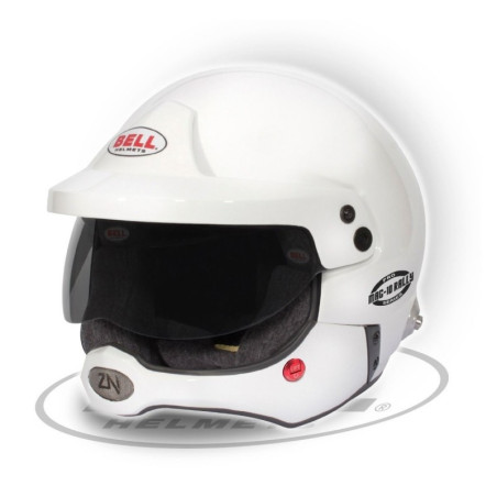 CASCO BELL MAG-10 RALLY SPORT BLANCO (HANS) TALLA XS(55-56) FIA8859-2024