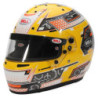 CASCO BELL RS7-K STAMINA ANTRACITA/AMARILLO TALLA M (58-59) FIA8878-2024/K2020