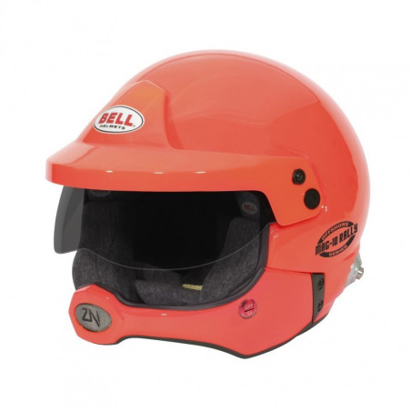 CASCO BELL MAG-10 RALLY PRO NARANJA (HANS)TALLA 58 FIA8859-2024/SA2020