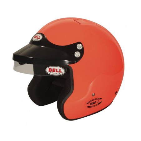 CASCO BELL MAG-1 NARANJA TALLA L(60-61) FIA8859-2024