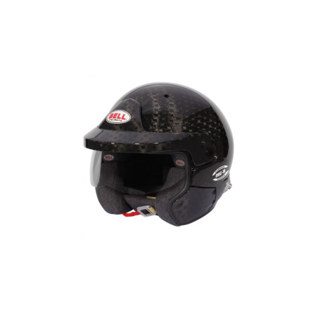 CASCO BELL MAG-10 CARBON (HANS) INTERIOR AZUL TALLA 60 FIA8859-2024/SA2020