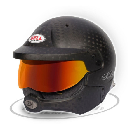 CASCO BELL HP10 RALLY WW (HANS) INTERIOR MORADO TALLA 59 FIA8860-2018