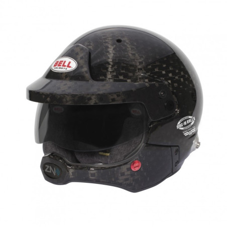 CASCO BELL MAG-10 RALLY WW CARBON (HANS) INTERIOR MARRON TALLA 61 FIA8859-2024/SA2020