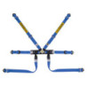 ARNES SABELT 6 PUNTOS FORMULA  ACERO FIA8853-2016 2 PULL UP AZUL