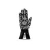 GUANTES SPARCO K-ROOKIE NEGRO/BLANCO TALLA 5