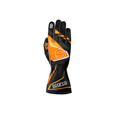 GUANTES SPARCO K-ATTACK 2025 NEGRO/NARANJA TALLA 11