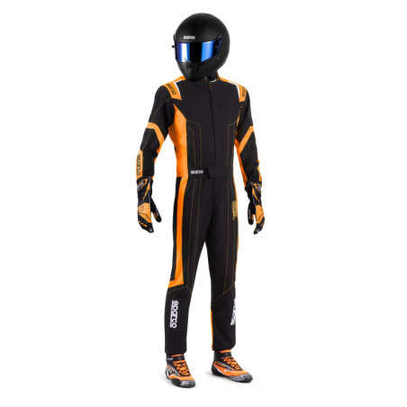 TRAJE KARTING SPARCO K48 THUNDER NEGRO/NARANJA TALLA XL