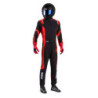 TRAJE KARTING SPARCO K48 THUNDER NEGRO/ROJO TALLA M