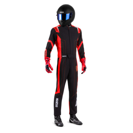 TRAJE KARTING SPARCO K48 THUNDER NEGRO/ROJO TALLA XXL