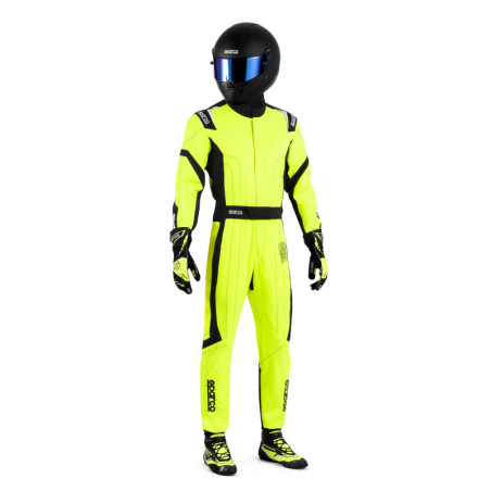 TRAJE KARTING SPARCO K48 THUNDER AMARILLO/NEGRO TALLA 130