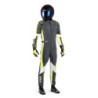 TRAJE KARTING SPARCO K48 KERB GRIS/AMARILLO TALLA 140