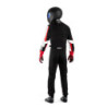 TRAJE KARTING SPARCO K48 KERB NEGRO/ROJO TALLA XL