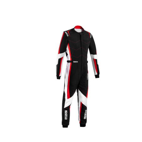TRAJE KARTING SPARCO K48 KERB NEGRO/ROJO TALLA 120