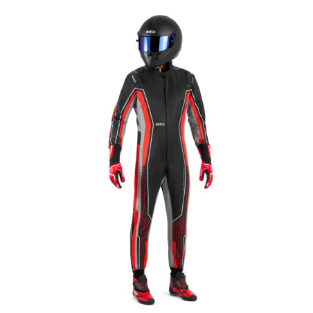 TRAJE KARTING SPARCOK50 SUPERLEGGERA-K NEGRO/ROJO TALLA 120