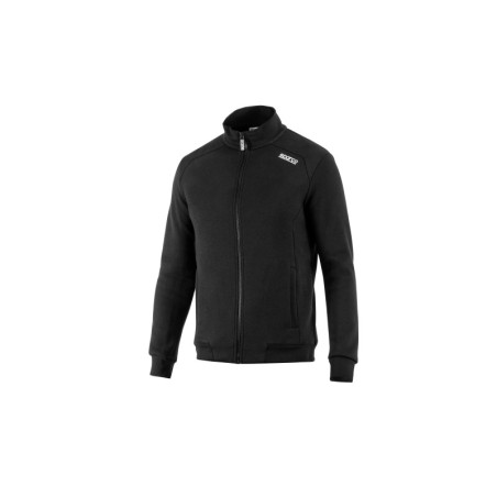 SUDADERA SPARCO CON CREMALLERA BK TALLA S