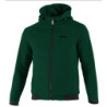 SUDADERA SPARCO CON CAPUCHA Y CREMALLERA GRIS/BK TALLA XS