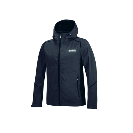 CHAQUETA SPARCO SHELL IMPERMEABLE GRIS/BK TALLA TALLA XL