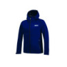 CHAQUETA SPARCO SHELL IMPERMEABLE AZUL/BK TALLA M