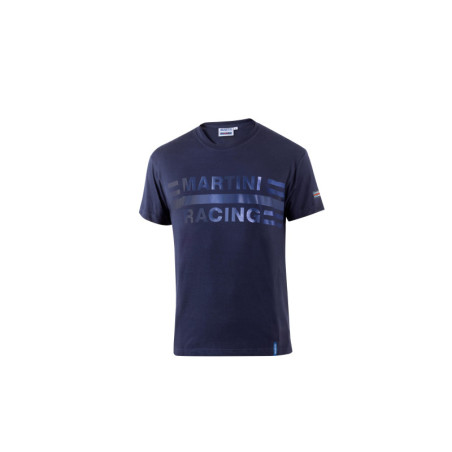 CAMISETA SPARCO MARTINI-R LOGO  AZUL TALLA L