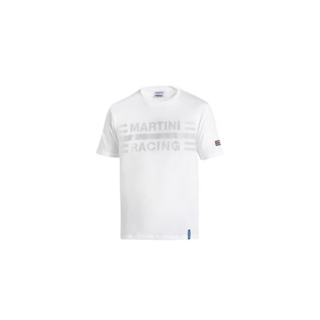 CAMISETA SPARCO MARTINI-R LOGO  BLANCA TALLA S