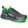 ZAPATO SEGURIDAD SPARCO TRACTION SANYO NEGRO/VERDE TALLA 36