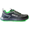 ZAPATO SEGURIDAD SPARCO TRACTION SANYO NEGRO/VERDE TALLA 42