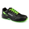 ZAPATO SEGURIDAD SPARCO TARGA ARTURO S3S NEGRO/VERDE TALLA 39