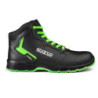 ZAPATO SEGURIDAD SPARCO TARGA-H WILLY S3S ESD NEGRO/VERDE TALLA 36