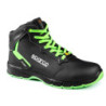 ZAPATO SEGURIDAD SPARCO TARGA-H WILLY S3S ESD NEGRO/VERDE TALLA 44