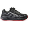 ZAPATO SEGURIDAD SPARCO IMPULSE+ S1PS ROTOR NEGRO/ROJO TALLA 40