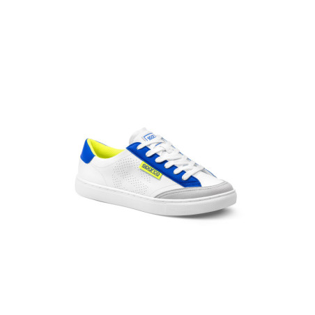 ZAPATILLAS SPARCO S-TIME TALLA 40 BLANCO/AZUL/AMARILLO