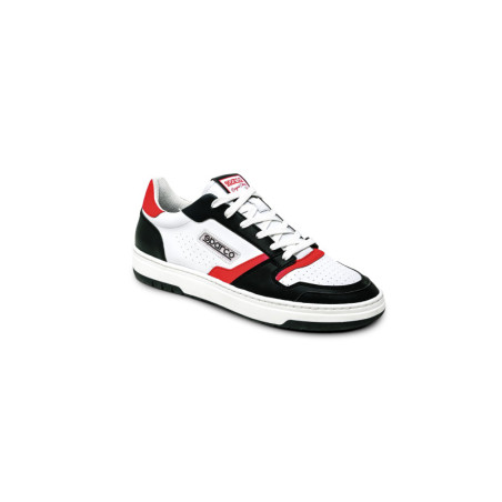 ZAPATILLAS SPARCO S-URBAN BLANCO/NEGRO/ROJO TALLA 37