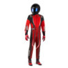 TRAJE K46 PRIME K INFINITY NEGRO/ROJO TALLA 58