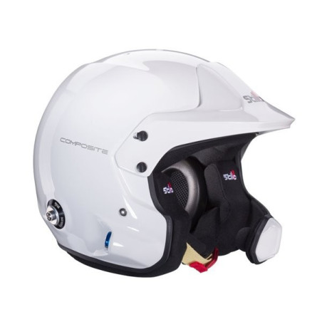 CASCO VENTI WRC RALLY COMPOSITE SNELL SA2020 FIA 8859-15 HANS FIA8858-10 BLANCO/INTERIOR NEGRO 58