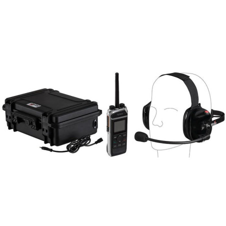 COMUNICACIÓN COCHE GT A CASCO ENLACE PITLANE ANALOGICO