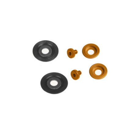 KIT TORNILLOS DORADOS PARA VISERA CASCO STILO ST6