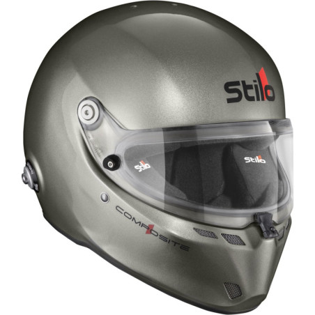 CASCO STILO ST6FN COMPOSITE TITANIO - FIA8859-24 SA2020 +HANS TALLA 58