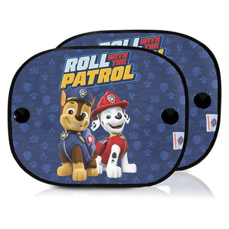 2 CORTINILLAS AZUL PATRULLA NEW CANINA