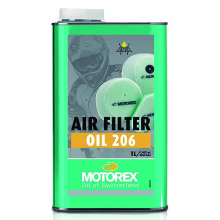 HUILE POUR FILTRE À AIR 206 1L MOTOREX CS12 1L