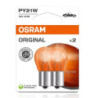 OSRAM ORIGINAL 7507-2BL PY21W BAU15S 12V 21W