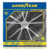 TAPACUBOS MONACO BICOLOR  15 NEGRO/PLATA GOODYEAR 4UDS CS1