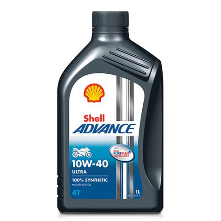SHELL ADVANCE ULTRA 10W 40 1L CS12