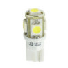 L054W - W5W 5XSMD5050 12V BLANCO | 10 UDS