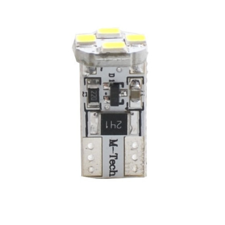 L329W - W5W 4XSMD3528 12V CANBUS BLANCO | 10 UDS