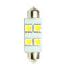 L072W - C5W 41MM 4XSMD5050 12V BLANCO | 10 UDS
