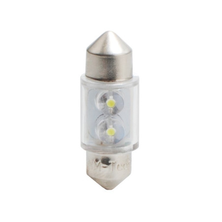 L025W - C5W 31MM 2 X LED 12V BLANCO