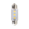 L090W - C5W 36MM 3XSMD3528 12V BLANCO | 10 UDS