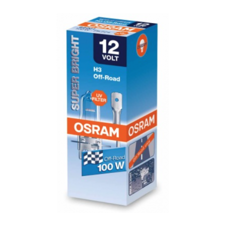 HALOGEN OSRAM SUPER BRIGHT PREMIUM H3 PK22S 12V 100W
