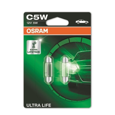 OSRAM  6418ULT 5W 12V SV8.5-8 UNV1 | 10 UDS
