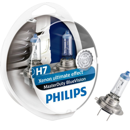 PHILIPS H7 MASTERDUTY BLUEVISION 24V70W PX26D S2